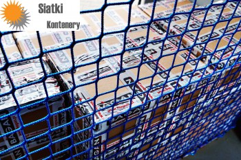 Najtańsza siatka do kontenera, tanie siatki zabezpieczające kontenery podczas transportu